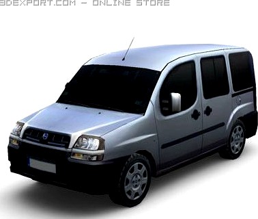 Fiat doblo 3D Model