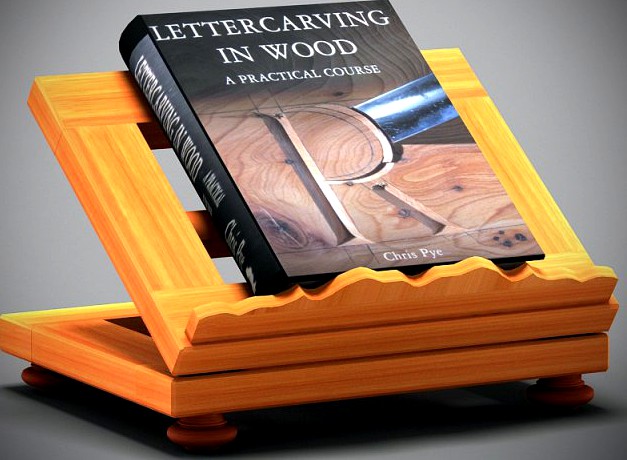 Book on lectern 3D Model