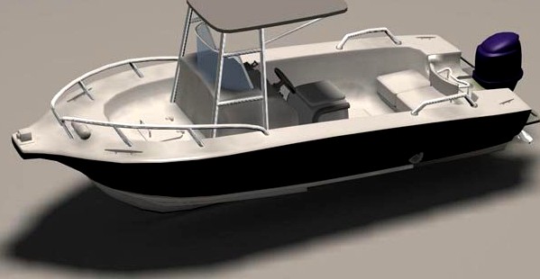 Ship yf21cc 3D Model