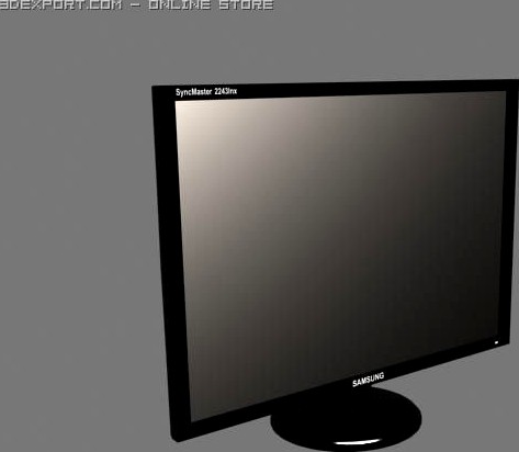 Monitor 3D Model