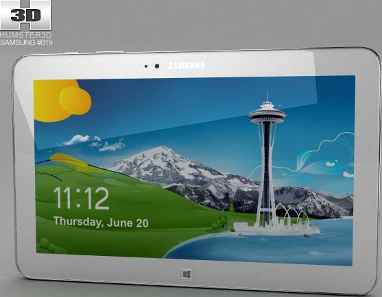Samsung Ativ Tab 3 3D Model