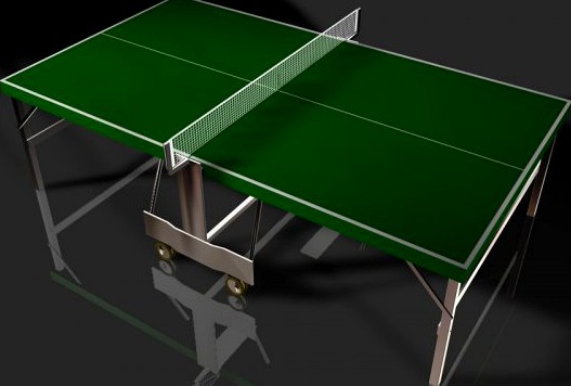 Table tennis table 2 3D Model