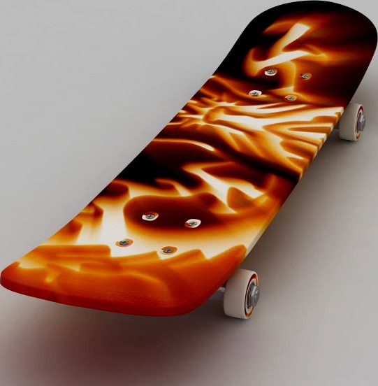 Skateboard 3D Model