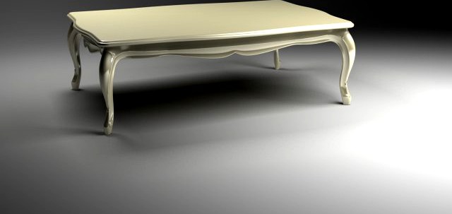 Classic table Empire 3D Model