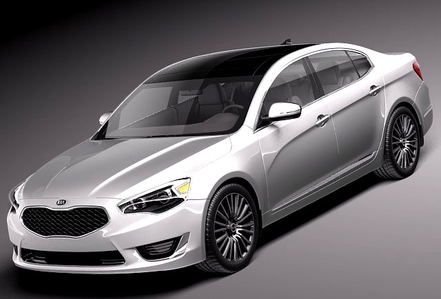 Kia Cadenza 2014 3D Model