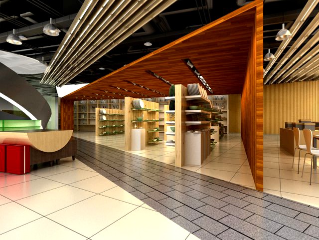 Store Spaces 040 3D Model