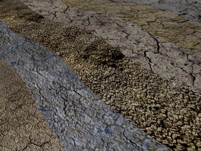 Craggy Ground 6pack 3D Model