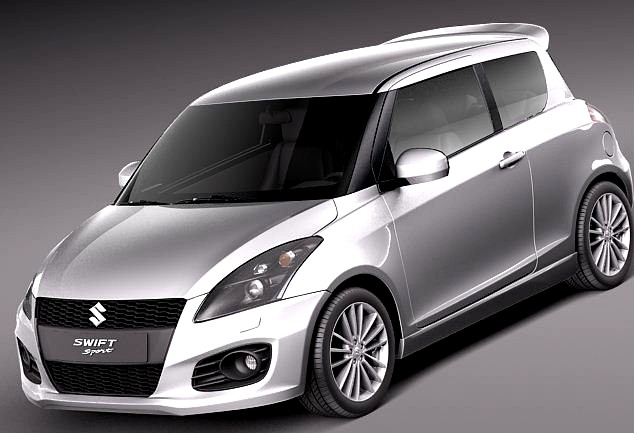 Suzuki Swift Sport 2012 3D Model