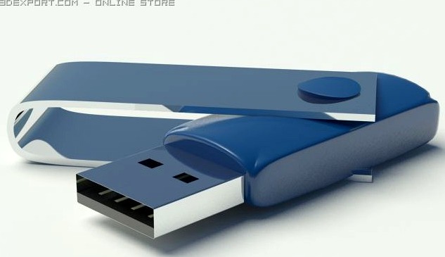 Pendrive usb 3D Model