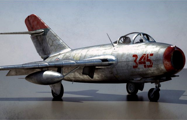 MIG 15 3D Model