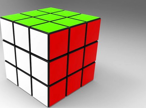 Rubiks Cube Magic 3D model 3D Model