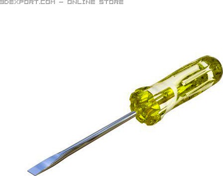 Screwdriver 3D Model