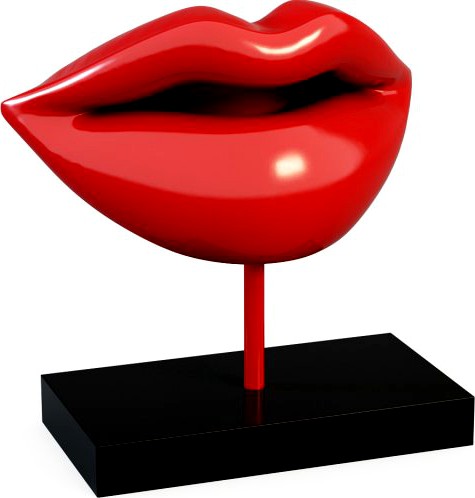 Figurine Lips 3D Model