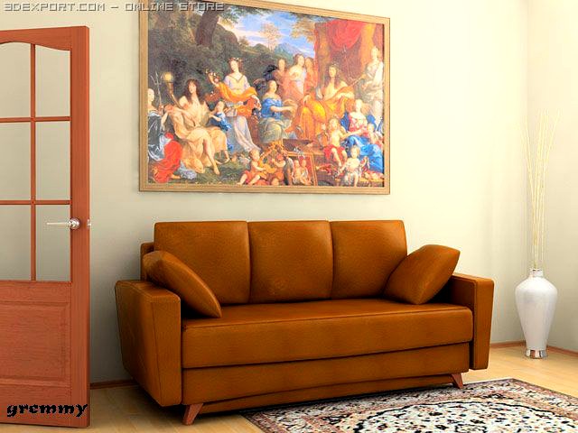 divan classic 3D Model