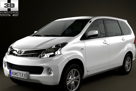 Toyota Avanza 2012 3D Model