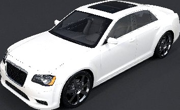 Chrysler 300 SRT8 3D Model