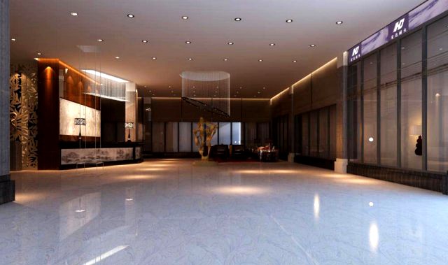 Lobby Space 123 3D Model