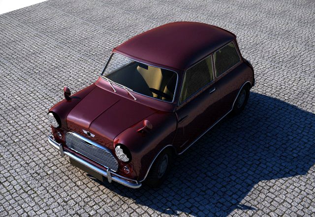 Mini Cooper Classic 3D Model