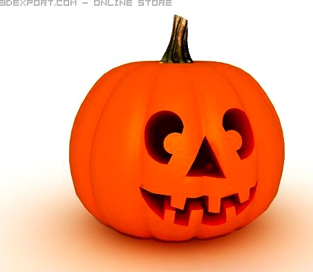 Halloween pumpkin 3D Model