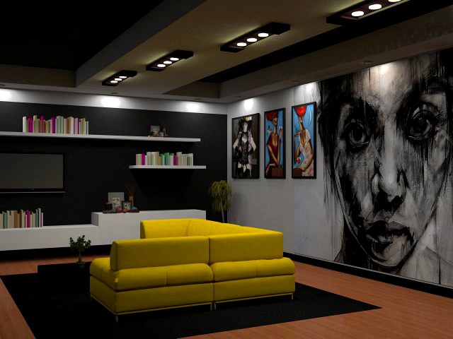 Interer 3D Model