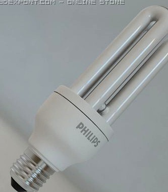 Fluorescent PHILIPS bulb 3D Model