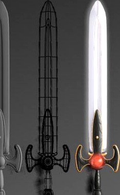 sward of darkness 3D Model