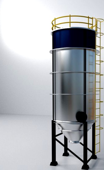 Silo 3D Model