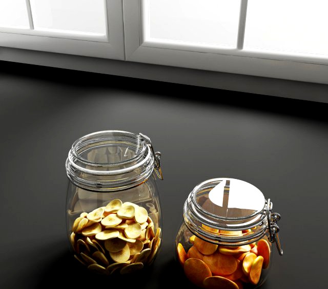 Convexshapes  Kitchen Decorations  Dried fruits 3D Model