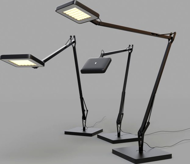 Kelvin LED Lamp 3D Model
