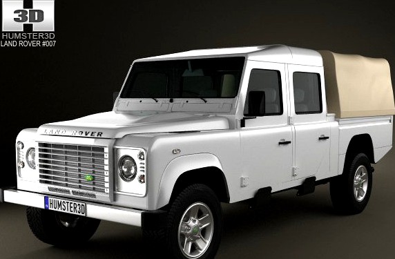 LandRover Defender 130 High Capacity Double Cab P 3D Model