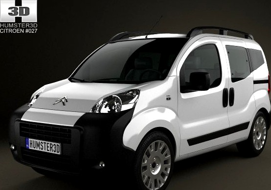 Citroen Nemo Multispace 2011 3D Model