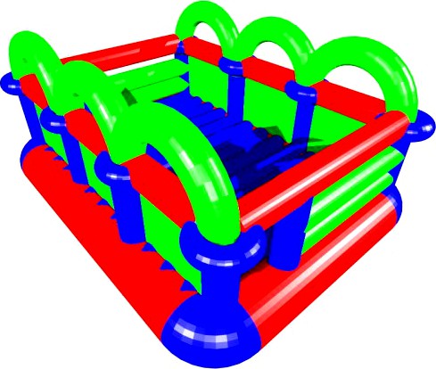 Bouncing castle 3D Model