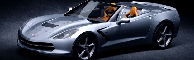 Chevrolet Corvette Stingray 2014 Convertible 3D Model