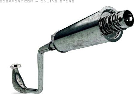 Exhaust 3D Model