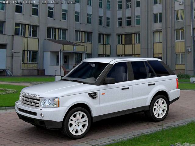 Range Rover Sport 2006 3D Model