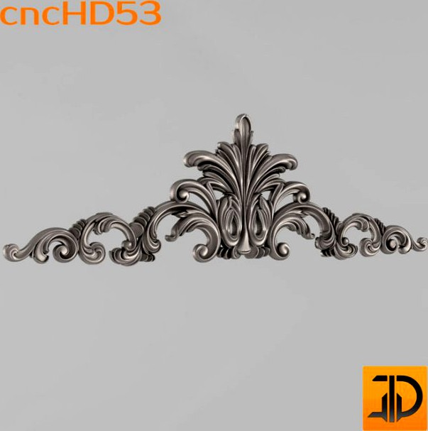 Horizontal decor 3D Model