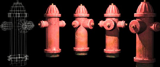 Fire hydrant 3D Model