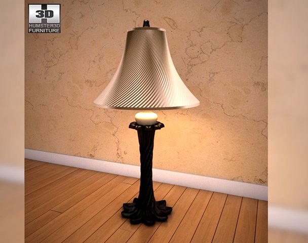 Ashley Silverglade Table Lamp 3D Model