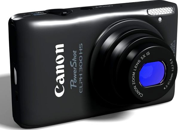 Canon PowerShot ELPH 300 3D Model