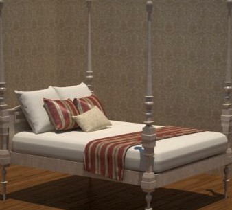 Bed 3D Model