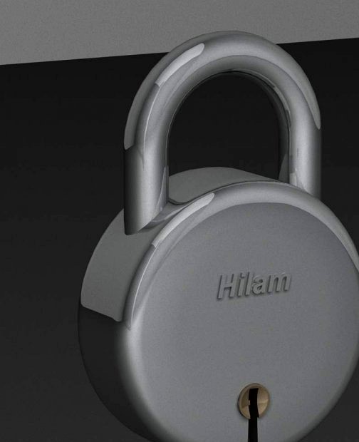 Pad Lock 01 3D Model