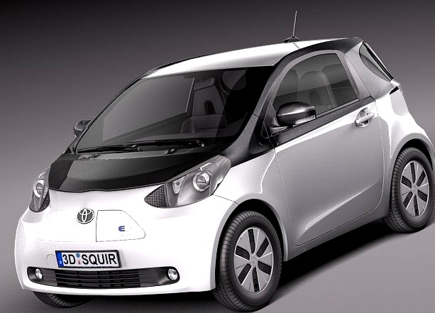 Toyota IQ EV 2013 3D Model