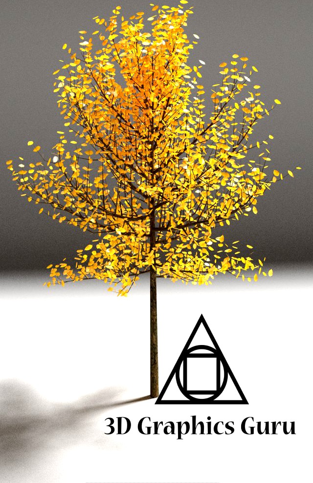 Realistic Tree 3D Model
