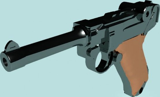 Luger 3D Model