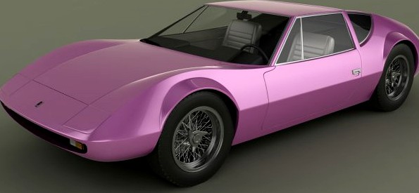 Monteverdi Hai 450 SS 3D Model