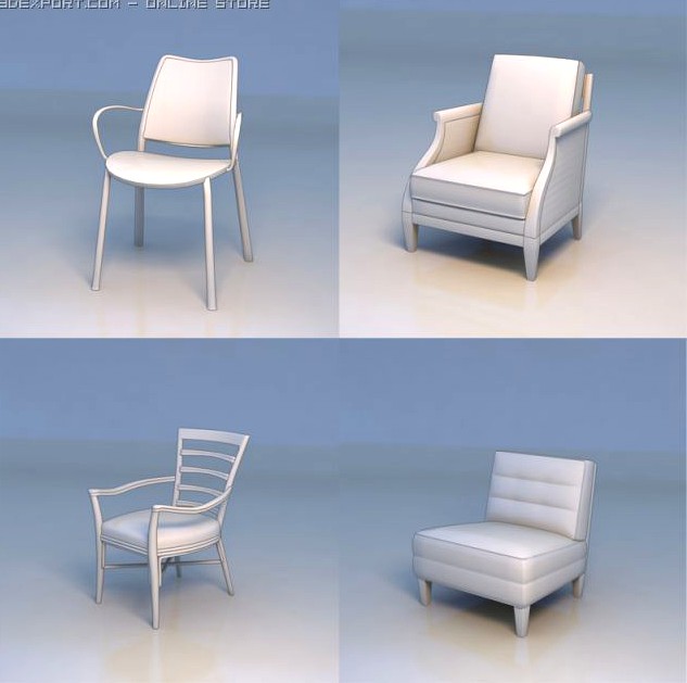 Chair sofa 3D Model