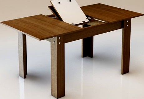 Animated Table 3D Model
