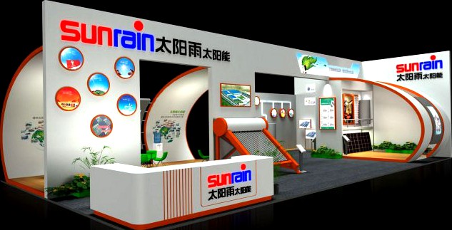 Exhibition Booth area 15X8 3DMAX2009 3D Model