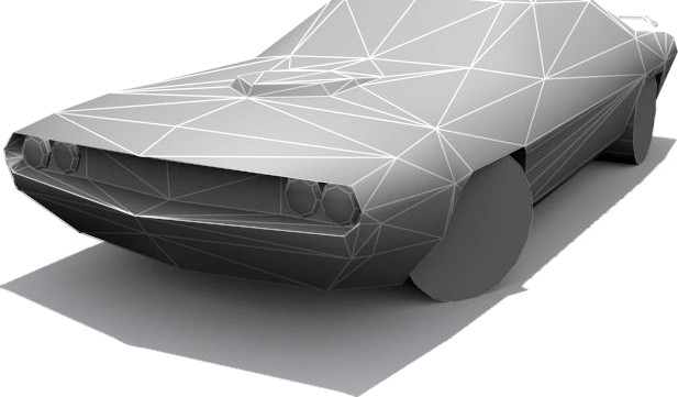 Driver San Fransisco Challenger  Base 3D Model