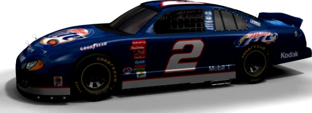 Nascar Dodge 2 3D Model